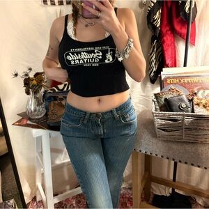 Levi's vintage low waisted dark wash slim straight 514 blue jeans